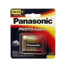 Panasonic 8 x CR-P2 (223A) 6 Volt Lithium Batteries (On a Card)