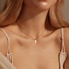 Stocking Stuffers Gifts for Women Gold Initial Necklace for Women