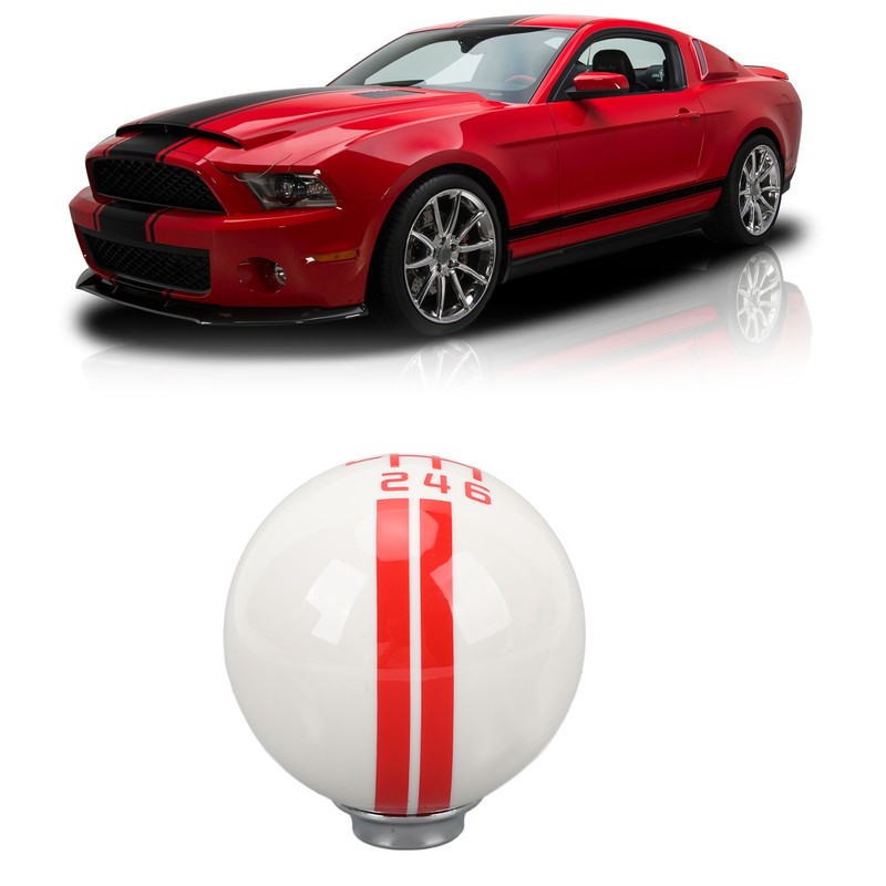 6 Speed Car Racing Gear Shift Knob for Shelby GT500