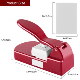 OTCRAFT Puzzle Maker Machine Cutter,Jigsaw Puzzle Making Machine With 10 Adhedive Foams,for Arts & Crafts make Jigsaw Puzzles Scrapbooking & DIY Puzzle Jigsaw Mini Tool