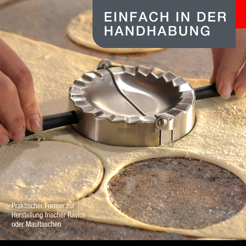 Gefu 28490 Round Ravioli Pasta Case Maker
