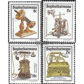 Bophuthatswana 92-95 (complete.issue.) unmounted mint/never hinged ** MNH 1982 History of phone (Stamps for collectors)