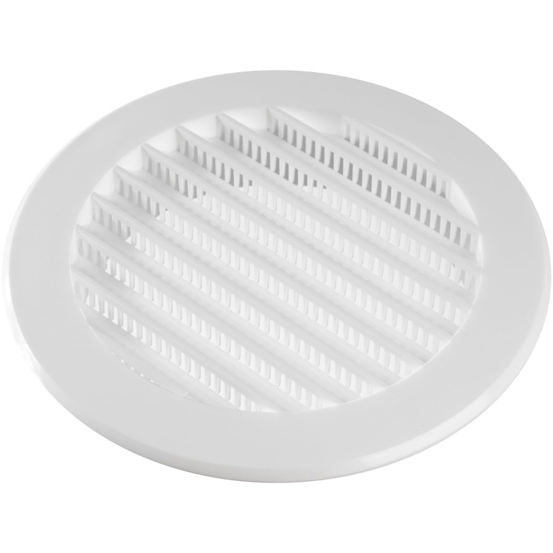 Vent Systems 4'' Inch White Pack of 5 Soffit Vent