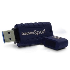 Centon Electronics MP Essentials DataStick Sport USB 3.0 Flash Drive, Waterproof USB Drive, Shock-Resistant Silicon Case, Versatile USB Stick, 8 GB Storage Capacity, Navy Blue
