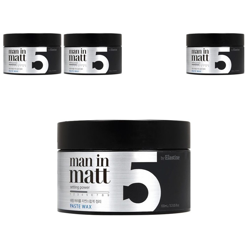Partner_Reference Elastine Men in Matt Paste Hair Wax 4 packs