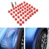 PTILSERY 48pieces Rubber Tips for Paintless Dent Repair Hammer and