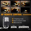 OPP ULITE Rechargeable Led Strobe Light Remote Control Wireless Battery,