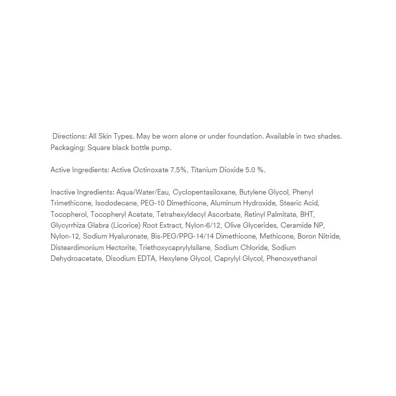 Jolie Tinted Foundation Face Primer SPF 20 Sunscreen, Subtle Radiance/Supreme