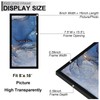 Fxojyvo 8x16 Picture Frame, Black Frame for 8 x 16