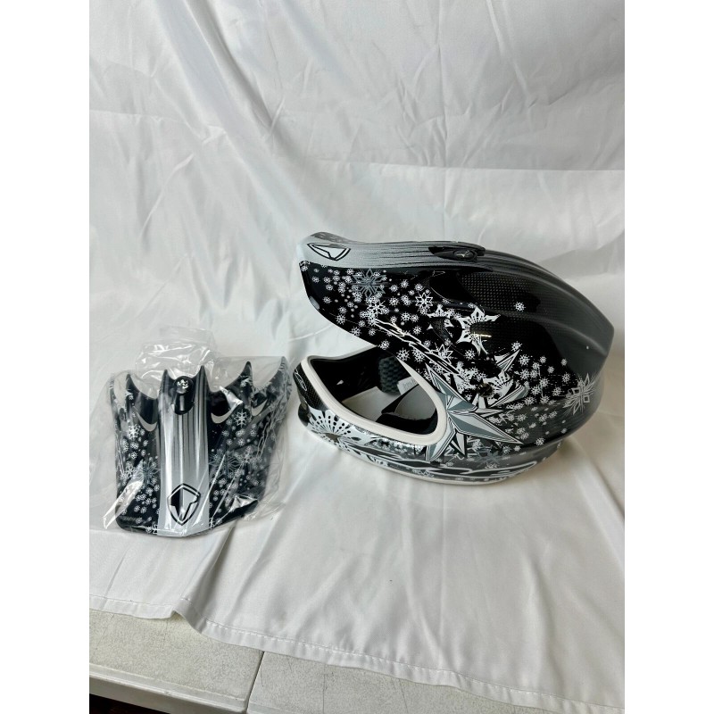 T.H.E one carbon Frost helmet - Youth Large