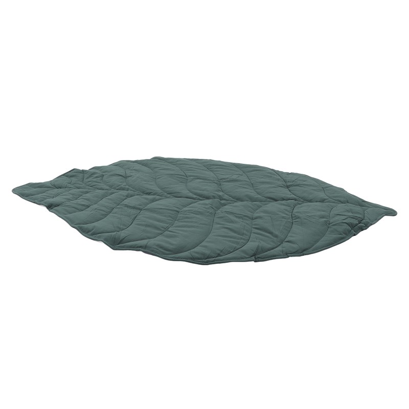 Leaf Shaped Rug Multipurpose Soft Comfortable Special Shaped Baby Crawling