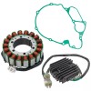 For Honda Stator Regulator Rectifier W/Gasket for Honda VT1100C3 Shadow