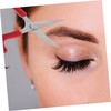 Ipetboom 1set Stainless Steel Makeup Scissors Durable Eyebrow Trimmer and