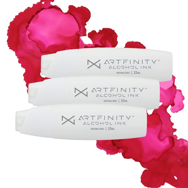 Artfinity Alcohol Inks 3 Pack - Vibrant, Professional, Dye-Based Alcohol