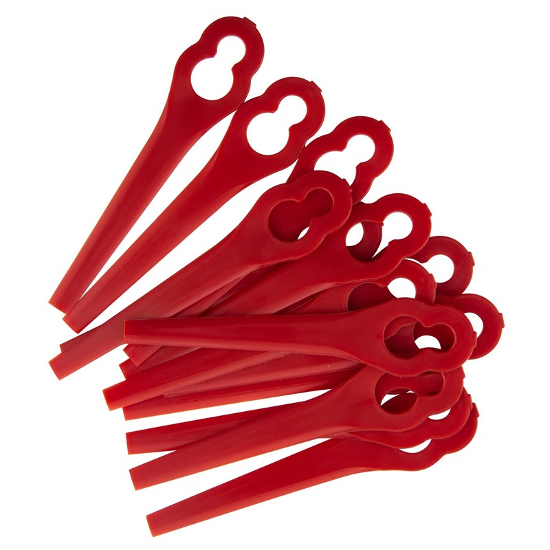 EVEHAP 100Pcs Replacement Blades Compatible with Garden Gear Strimmer Cordless