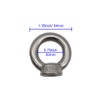 M8* 90mm Expansion Screw with Eye Ring Anchor Internal Eye