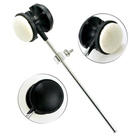 Stage Rocker Dual Surface Bass Drum Beater, Felt & Plastic Heads, Fits Most Pedals, Heavy Enough to Provide Proper Force, Great Replacement for Your Old One