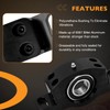 Driveshaft Carrier Bearing Kit Compatible with Polaris RZR S/S4/XP/900/1000 Heavy