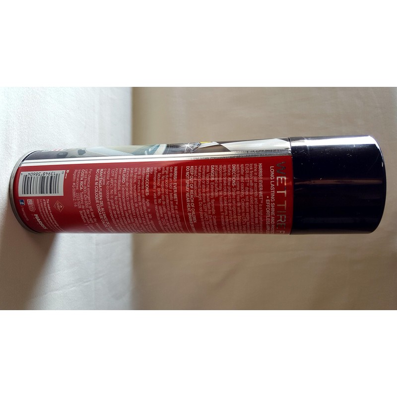 Spray Tire Shine Cans 13oz Each Shines and Protect.；