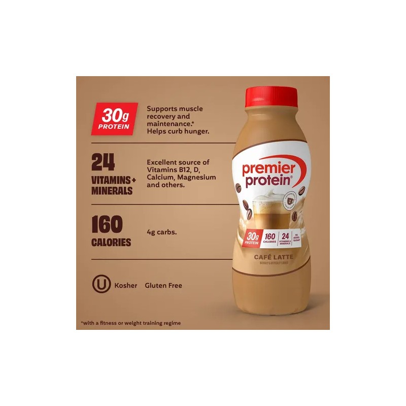 Premier Protein Batido Premier Protein Café Con Leche 340 Ml