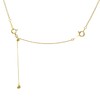 Sears Adjustable Chain, Slide Type, Necklace, 3.9 inches (10 cm),