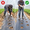 Telescopic Plastic Mulch Film Perforator – 44–75cm Garden Planting Hole