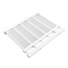 Tension Rod Shelf Adjustable Length Space Saving Nail Free Expandable