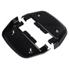 SHMT Black Passenger Footboard Covers for Harley Touring Road Glide