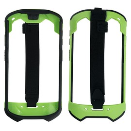 Protective Cover Bumper Case Rugged Boot with Hand Strap for Zebra TC51 TC510K TC52 TC56 TC57 (Green)