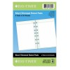 Day-Timer 91695 Desk Ruled Green Pages, 22 Pages per Pad,