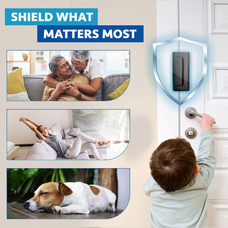Dwell+Good Door Locks (2-Pack) - Easy To Install Aluminum Home