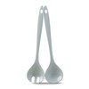 Zeal G205G Salad Servers, Sage Green