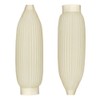 Calayu 1 Pair Waterproof Latex Arm Sleeves Waterproof Oil-Resistant Elastic