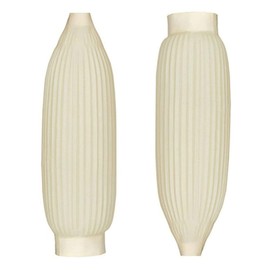 Calayu 1 Pair Waterproof Latex Arm Sleeves Waterproof Oil-Resistant Elastic Cord Cuffs Reusable Sleeve Protectors Thick for Dishwashing, Cleaning, Cooking