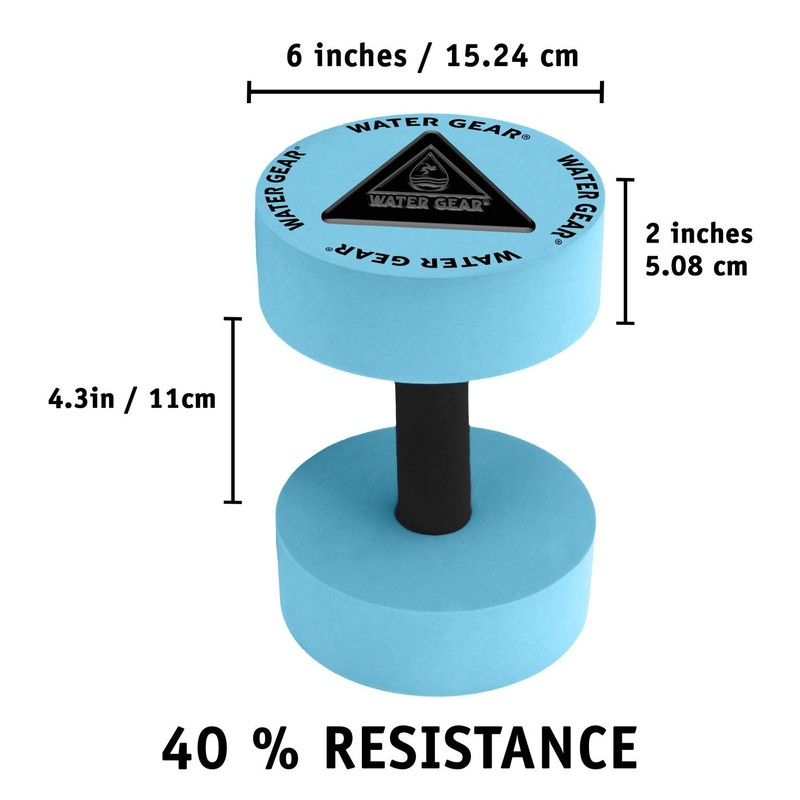 Water Gear Resistance Bells - Water Fitness and Pool Exercise