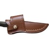 Custom Cross Draw Leather Knife Sheath for Buck 119 Knife,