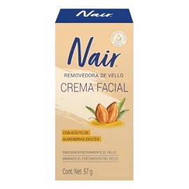 Nair Face, Crema Facial Removedora De Vello Con Aceite De
