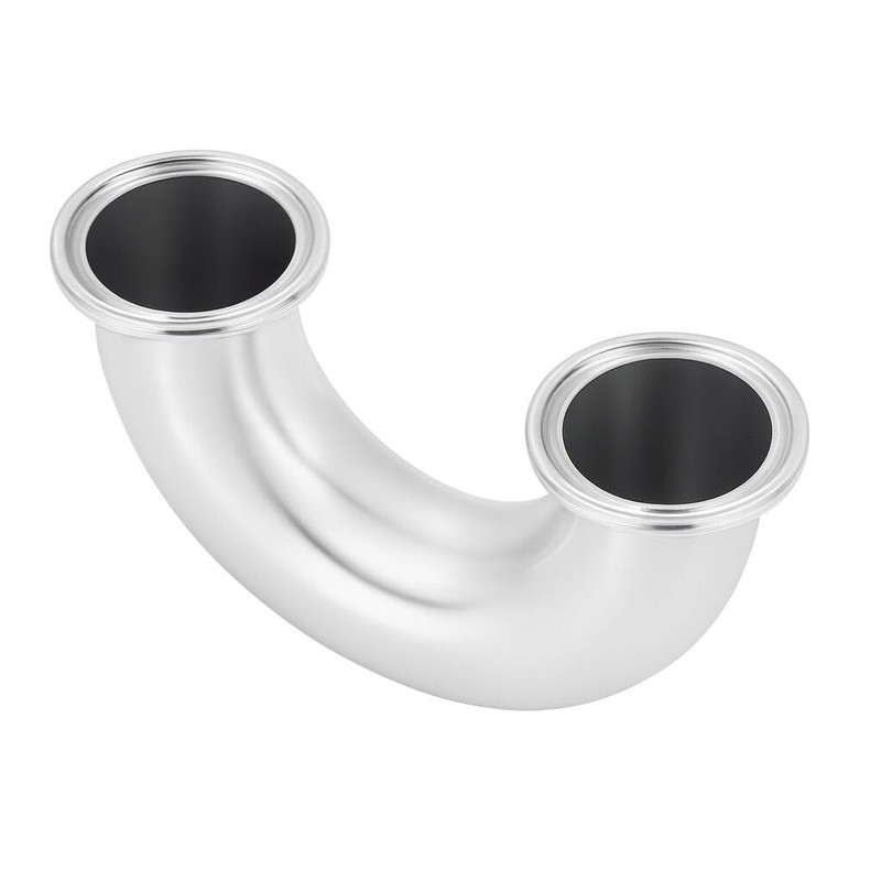 Pysrych 1-1/2" Tube OD Elbow 180 Degree Sanitary Pipe Fitting