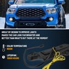 GEEGEETOP FulL LED DRL Lens Front Headlight Side Marker Bumper