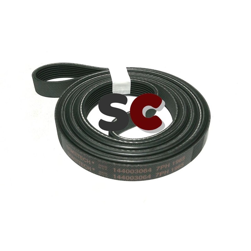 SC Solocorreas - Tumble Dryer Belt 7PH 1965 144003064 Black