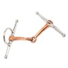 Horse Full Cheek Snaffle Stainless Steel Ring Snaffle Bit for
