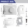 Extendable Washing Line, 5.1 Metre Clothesline, Extendable Wall, Extendable Washing