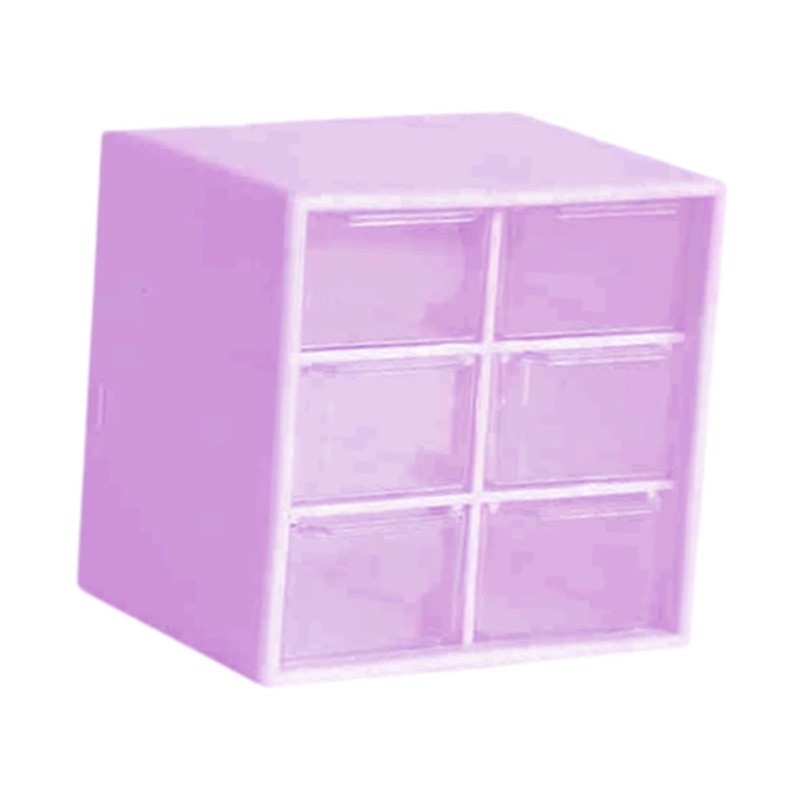 Perfeclan Mini Drawer Organizer Beads Organizer Box Jewelry Storage Case