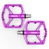 Shredr. Flat Pedals for MTB, Super Light Flat Pedals for