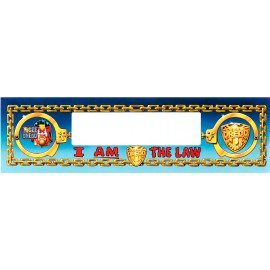 Williams Bally JUDGE DREDD Pinball Machine Display Speaker Panel BRAND NEW REPLACEMENT