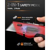 VOTREK Box Cutter Utility Knife, [2-in-1] Retractable Box Cutter, Heavy