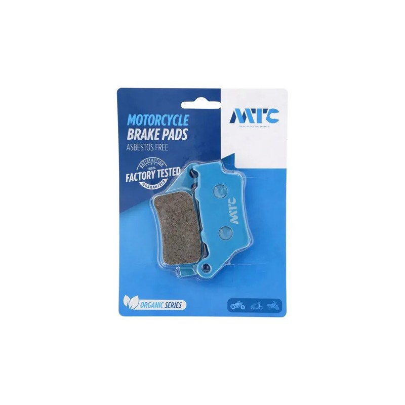 Juego De Balatas Traseras Para Bajaj Pulsar Ns200 Fa208 Mtc