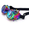 DPLUS Kaleidoscope Goggles - Steampunk Goggles with Spike Prism Steampunk
