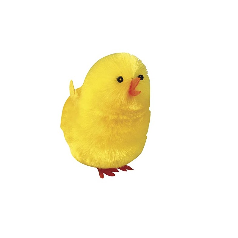 Rayher 8737400 Chicks Made of Silk Chenille 5 cm PVC