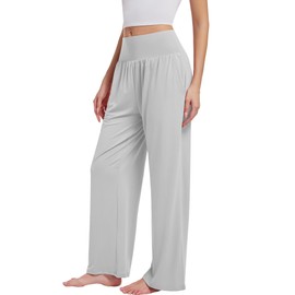 Kivdol 3PACK Women's Casual Loose Wide Leg Cozy Pants Yoga High Waisted Sweatpants Comfy Lounge Pants with Pants with Pockets